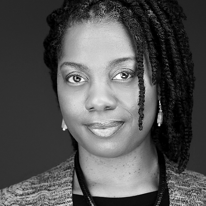 Dr. Nadine O'Garro professional headshot black and white