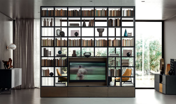 Composizione per il living che unisce stile e comfort – Leonte Arredamenti Reggio Calabria.