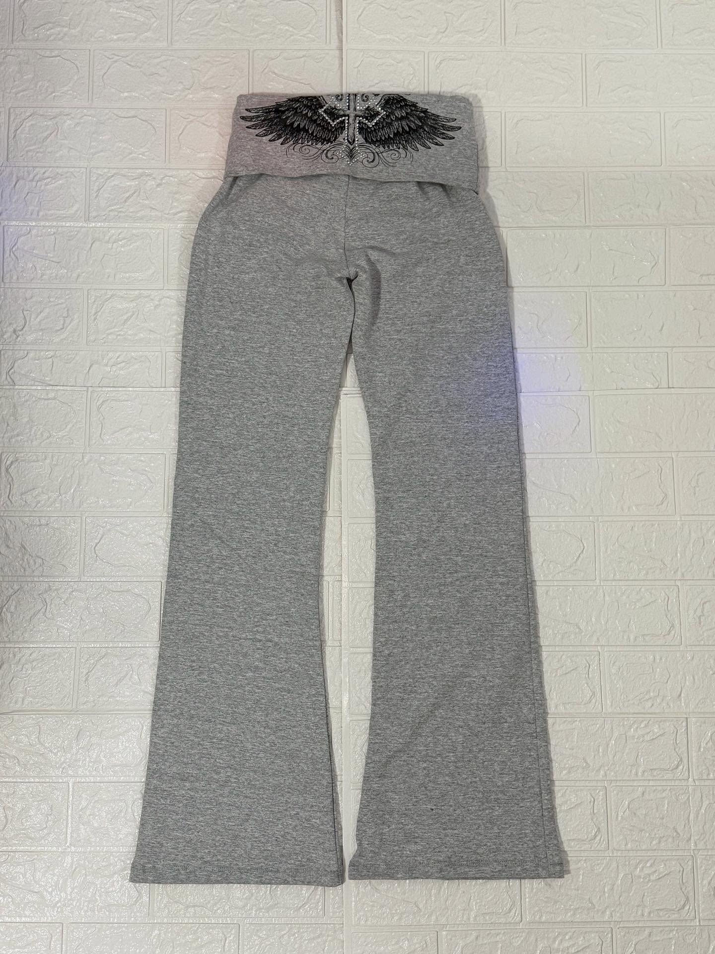 Winged Flare Pants