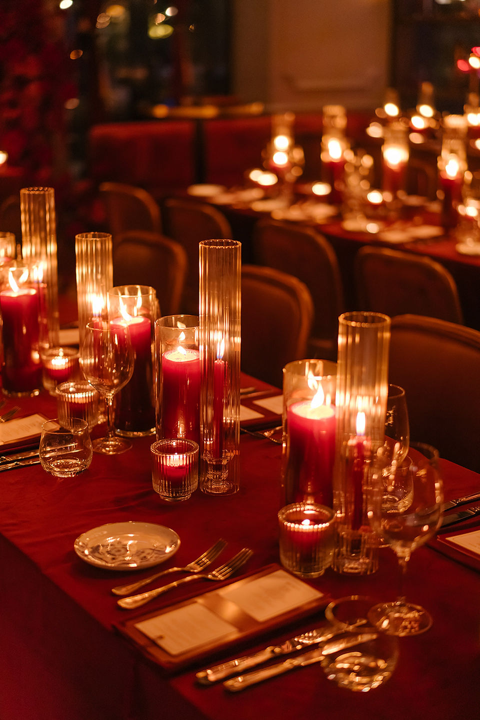 Burgundy Wedding Decor