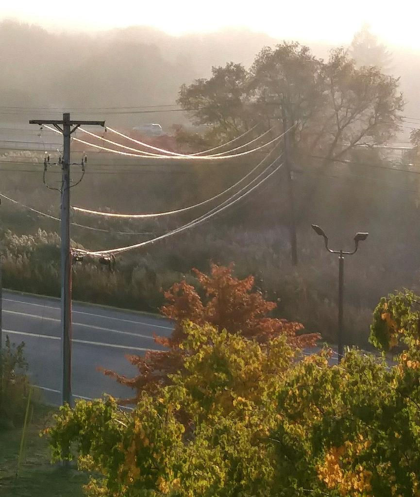 "It was a misty morning"