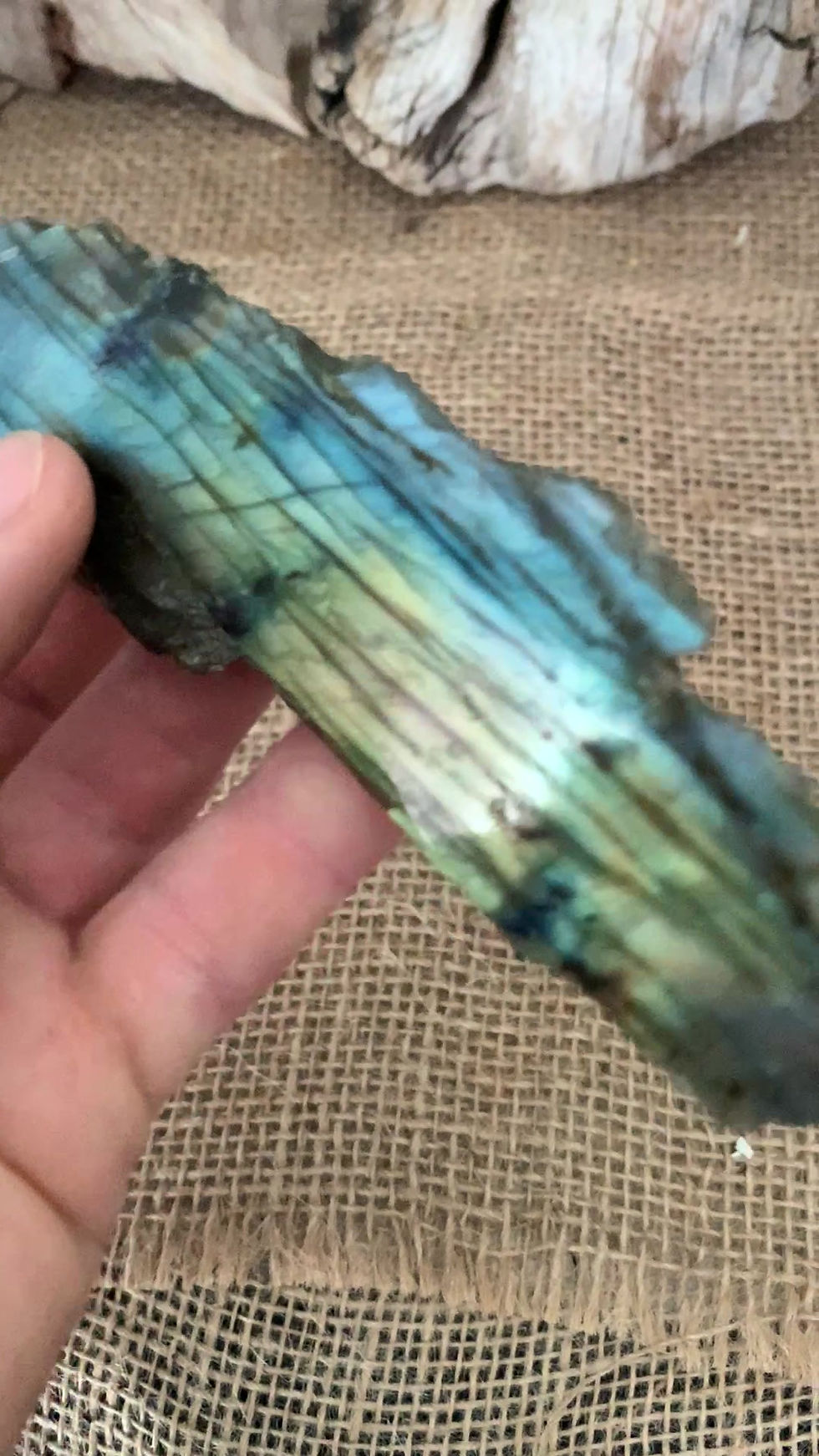 Thumbnail: Labradorite Slice