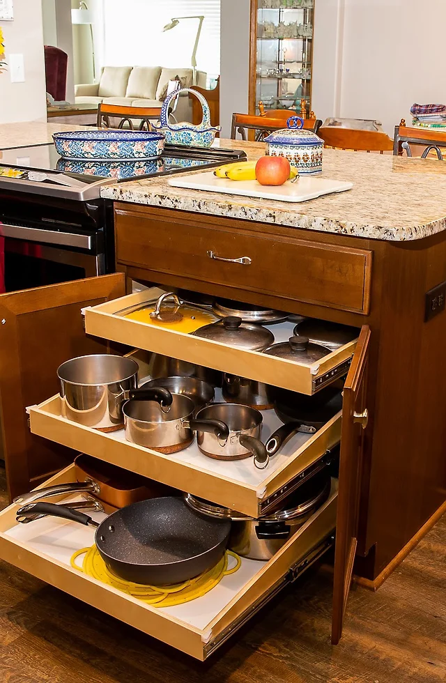 Slide Out Shelf Solutions | Wichita KS | Pullout Shelf ...