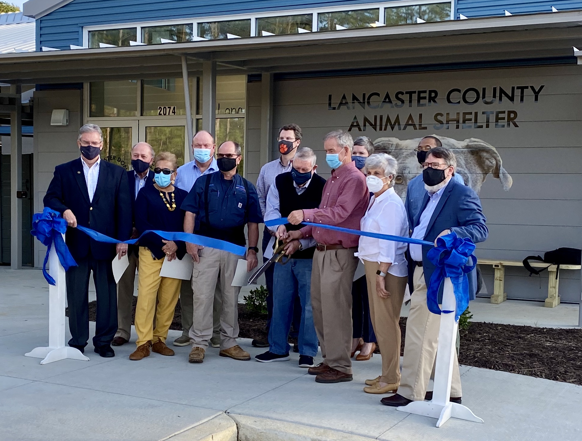 11/5/2020 Ribbon Cutting Ceremony at the new shelter