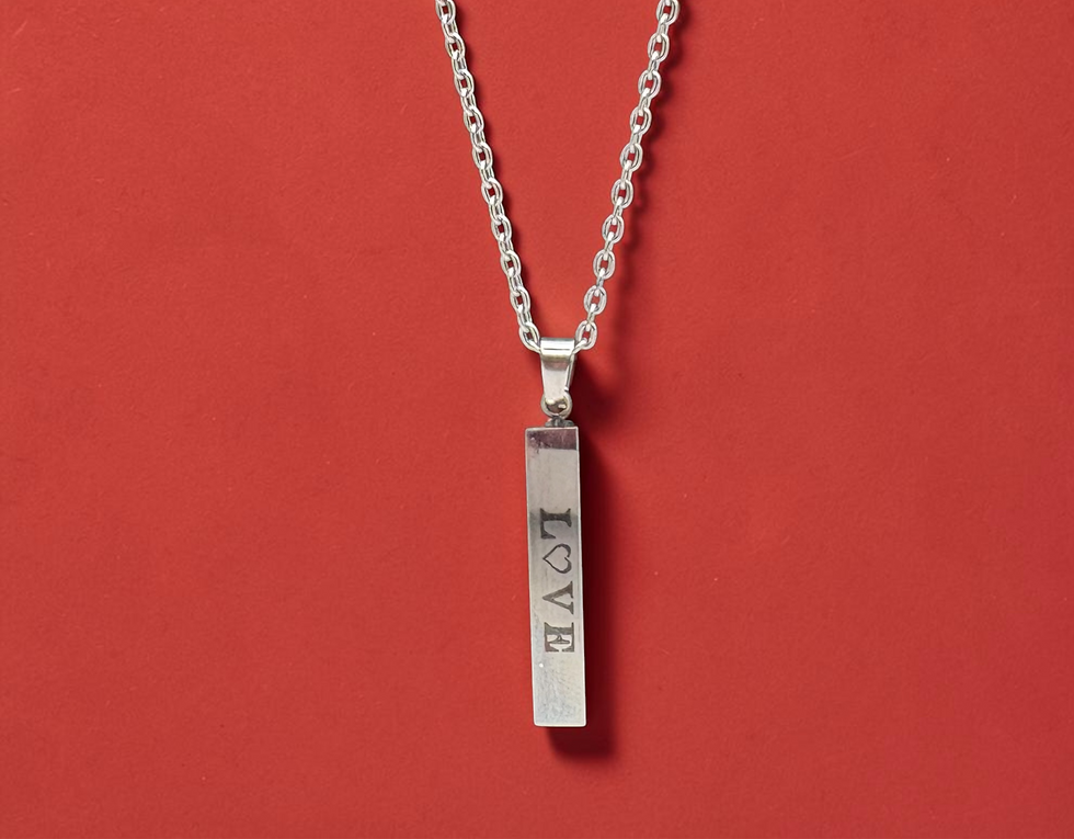 Thumbnail: Necklace Bar with Words