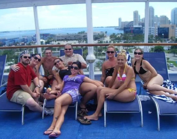 Cruising with friends