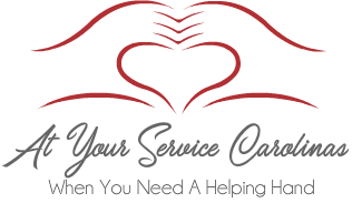 At Your Service Carolinas Logo Cranberry