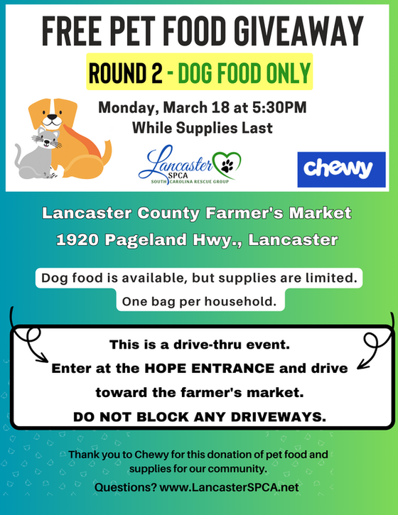 LSPCA Events | Lancaster SPCA of South Carolina