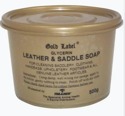 Gold Label Glycerine Leather & Saddle Soap