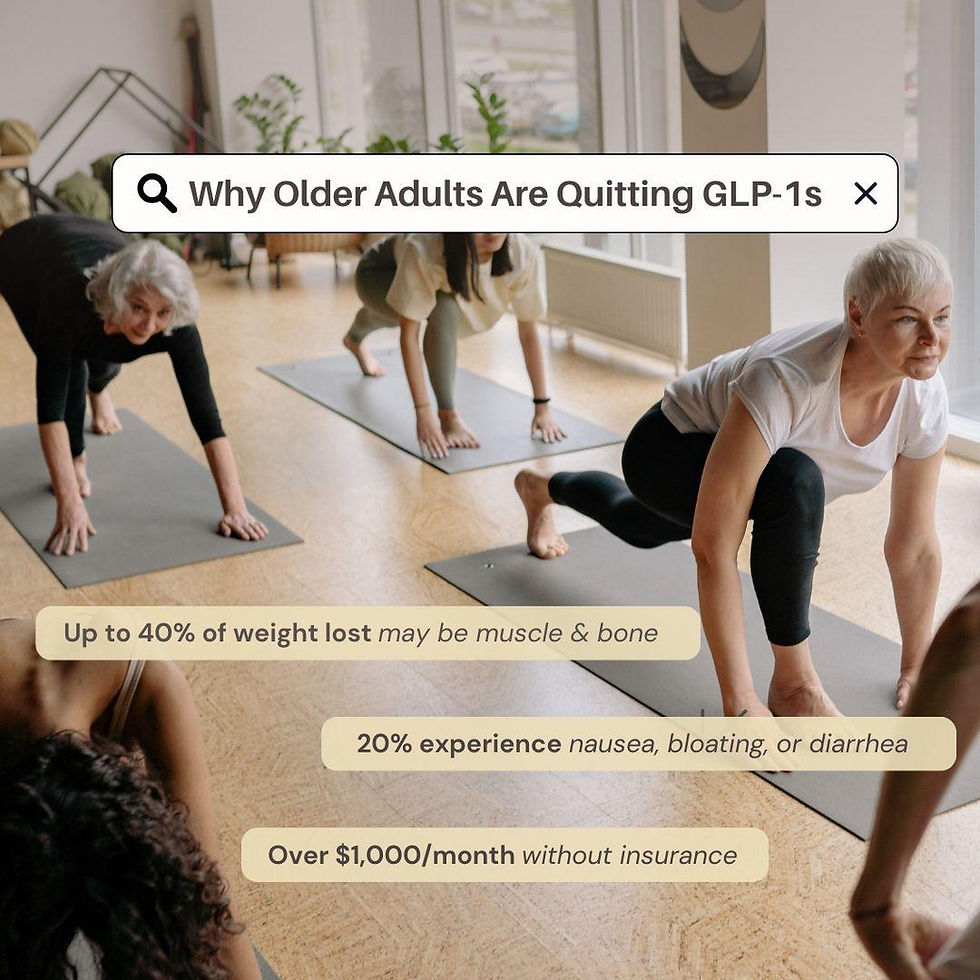 Americans 65 and Older are Quitting GLP-1s