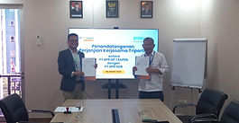 Penandatanganan Perjanjian Kerjasama Tripartit (Pensiunan) Antara BPR Xen dengan BPR DP Taspen
