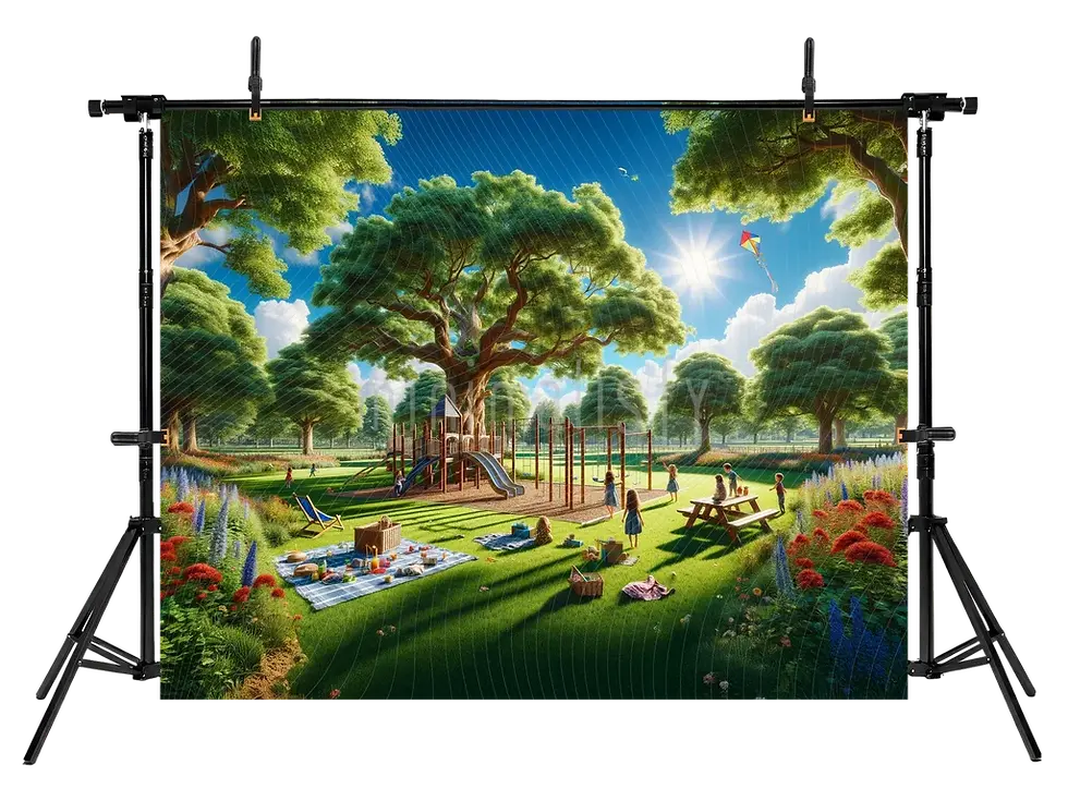 Миниатюра: Забавни моменти на пикник с тематичен фон на природния парк Студио