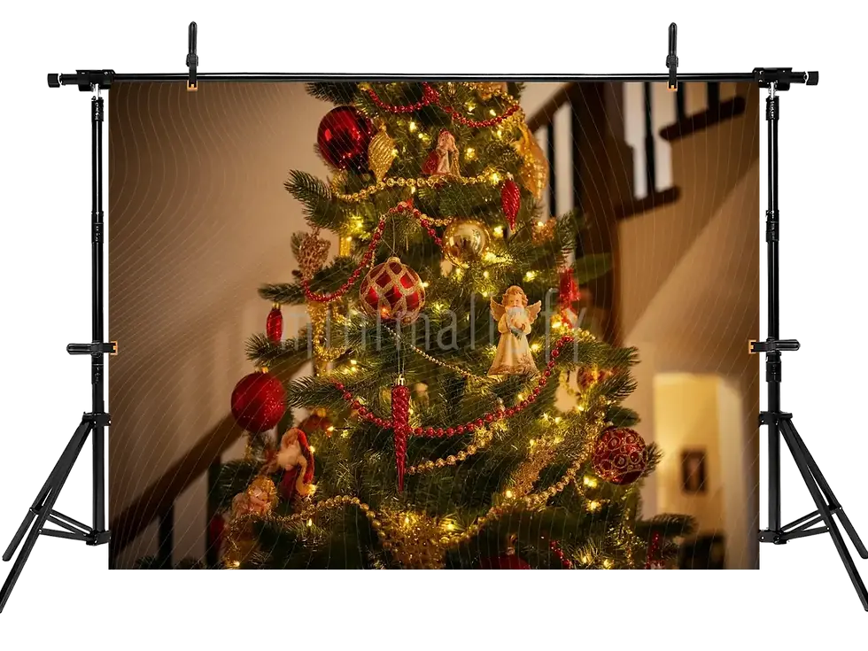 Küçük resim: Sädelev jõulutaust, stuudio taust