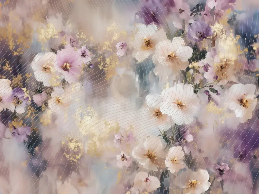 Fundo de flores românticas 200x150 cm, cenário de estúdio