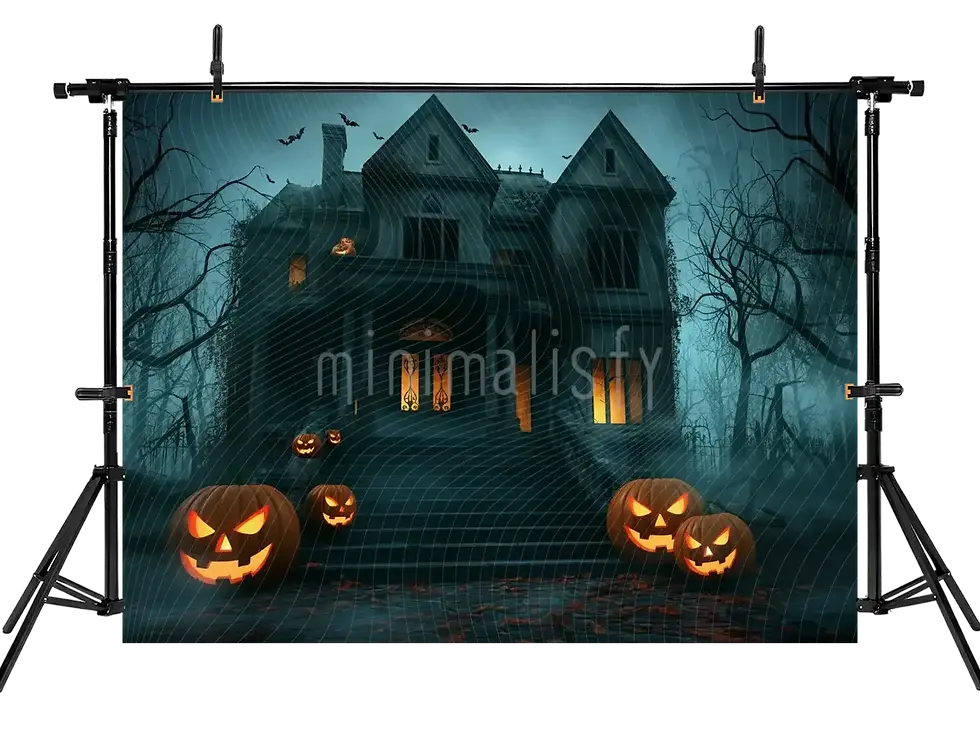 Küçük resim: Cadılar Bayramı Temalı Arka Plan, Stüdyo Fonu