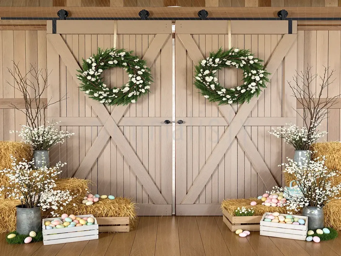 Baharda Doğanın Tüm Güzelliği ile Renklendirilmiş Arka Plan, , Stüdyo Fonu