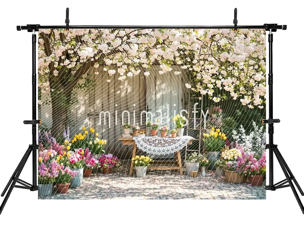 サムネイル： Baharın Tazeliği ile Dolu,  Arka Plan, Stüdyo Fonu