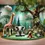 Miniature : Conte de la forêt : un arrière-plan vivant et amusant pour les enfants - Studio Background