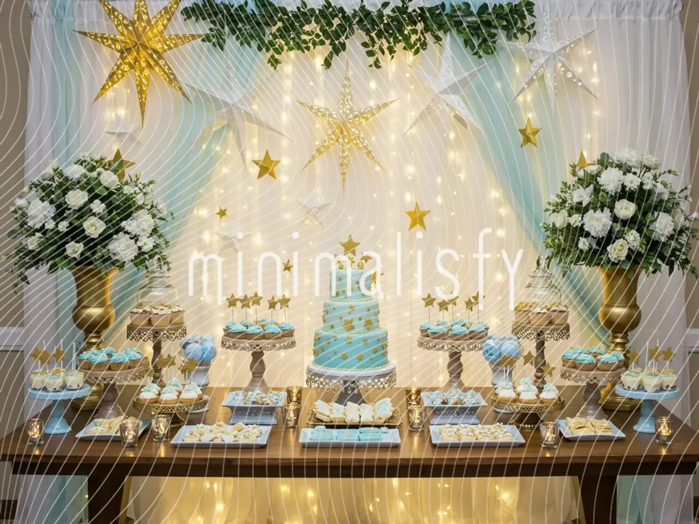 پس زمینه با تم ستاره جذاب، پس زمینه استودیو