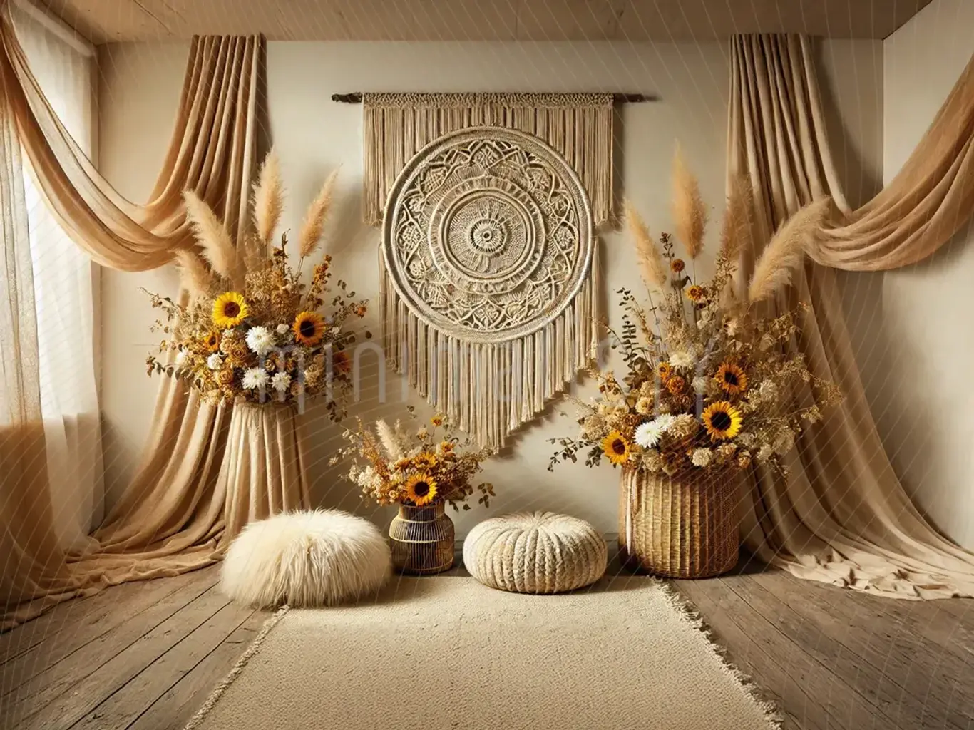 Toile de fond aux tons chauds reflétant la texture de la nature, toile de fond de studio