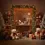 Miniature : Toile de fond de studio sur le thème des ours en peluche et du coin de Noël