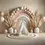 Miniature : Pastel Elegans : Toile de fond de studio aux tons doux avec tente et ballons