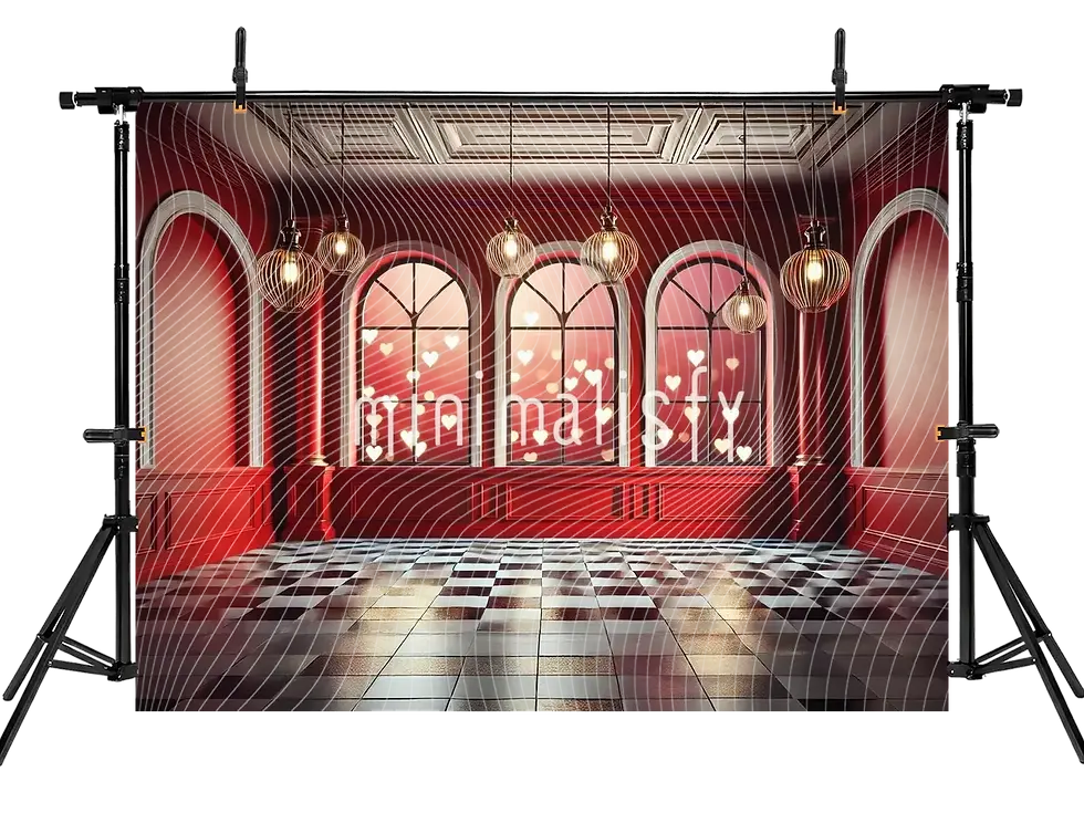 Miniatura: Sfondo a tema cuore romantico, sfondo da studio