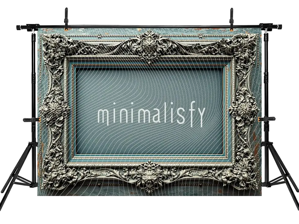 थंबनेल: Görkemli Arka Plan , Sanatsal Çerçeve Teması, Stüdyo Fonu