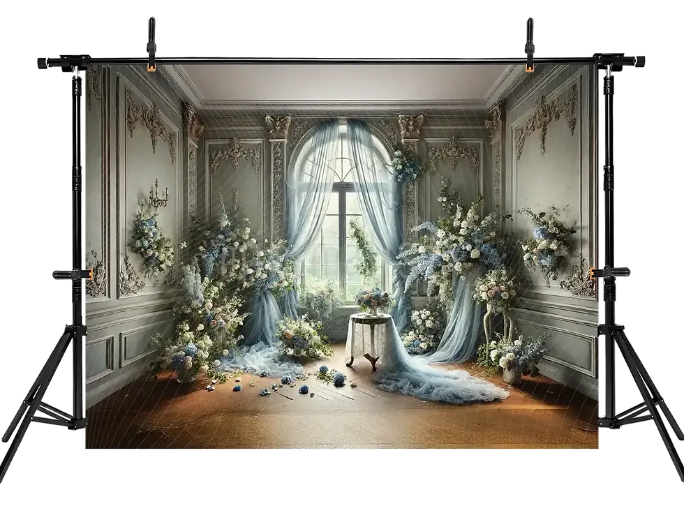 Miniatură: Büyüleyici Çiçek Dolu Bir Arka Plan, , Stüdyo Fonu