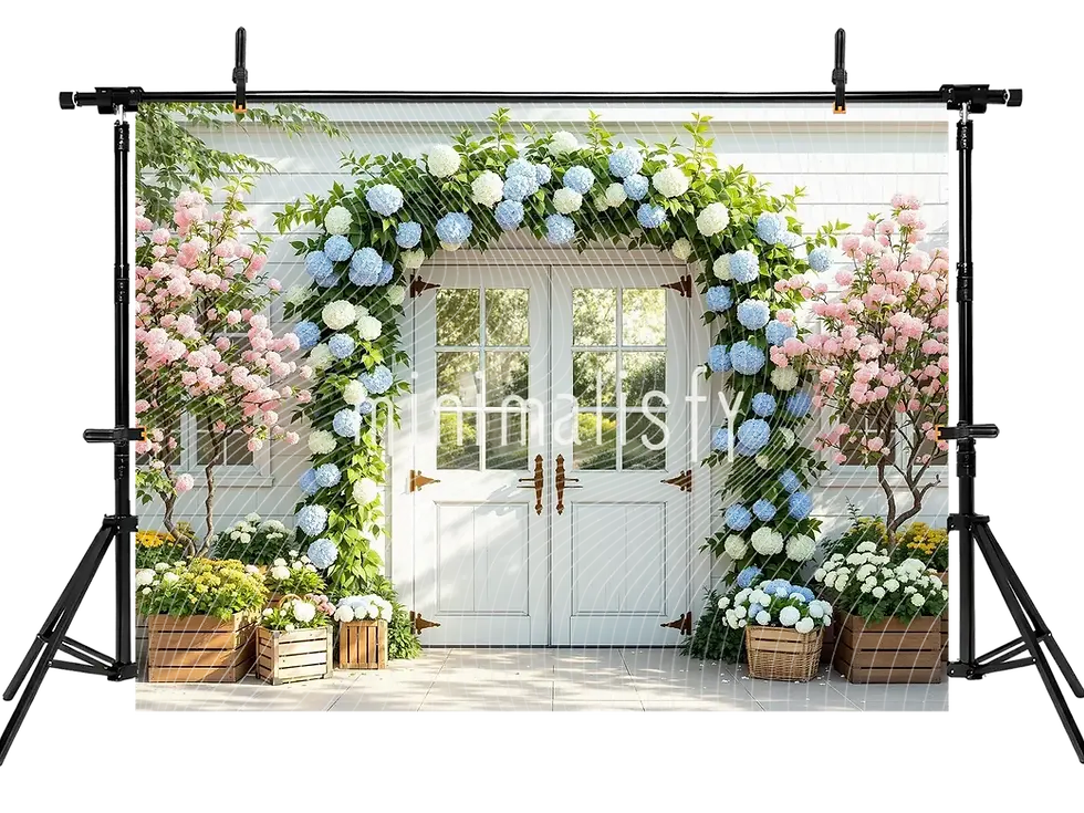 Indexkép: Büyüleyici Arka Plan: Renkli Çiçeklerle Dolu Bahçe Manzarası , Stüdyo Fonu