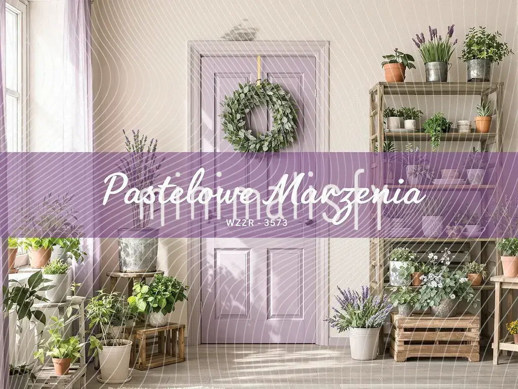 Um mundo cheio de cores pastel: plano de fundo, cenário de estúdio