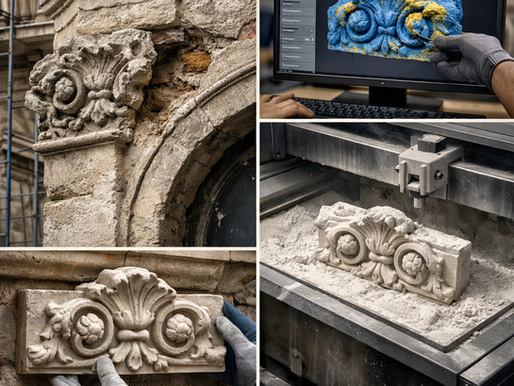 How Binder Jetting Supports Heritage Restoration