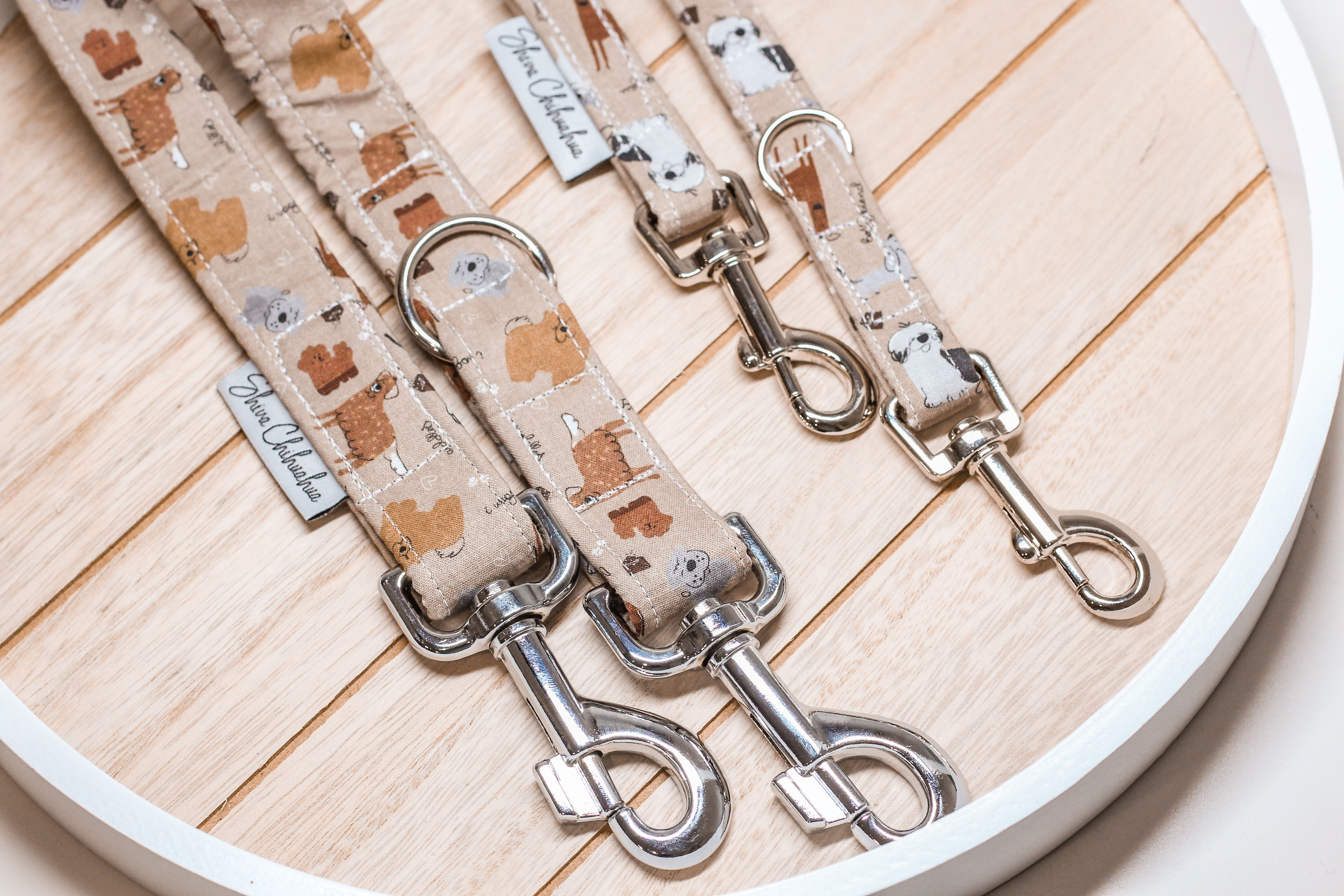 Leine 1,90 m, 2fach verstellbar - Woof Me Kollektion