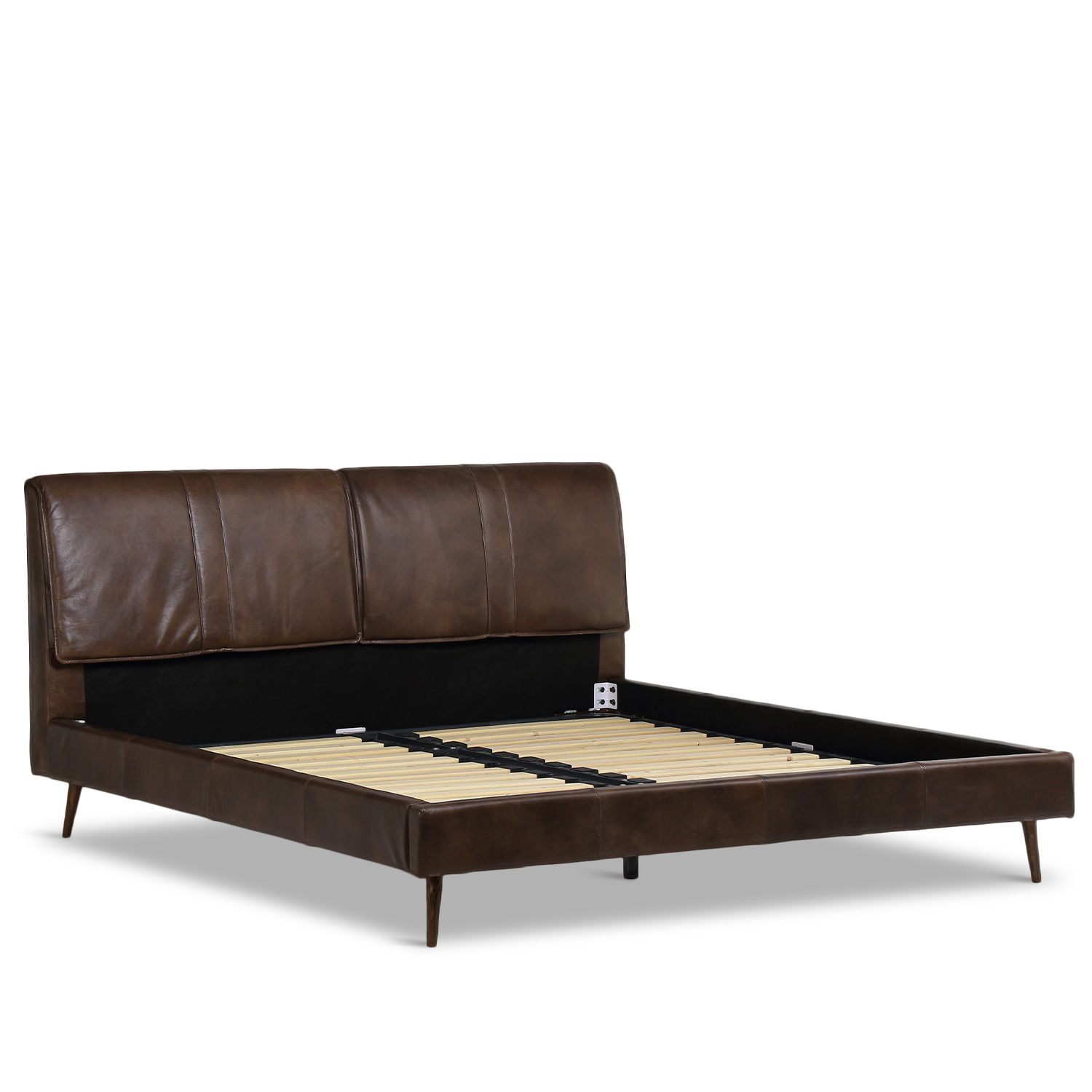 Genuine Leather Bed Frame SADDLEBACK