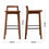 Thumbnail: Bar Chair Walnut BREEZE