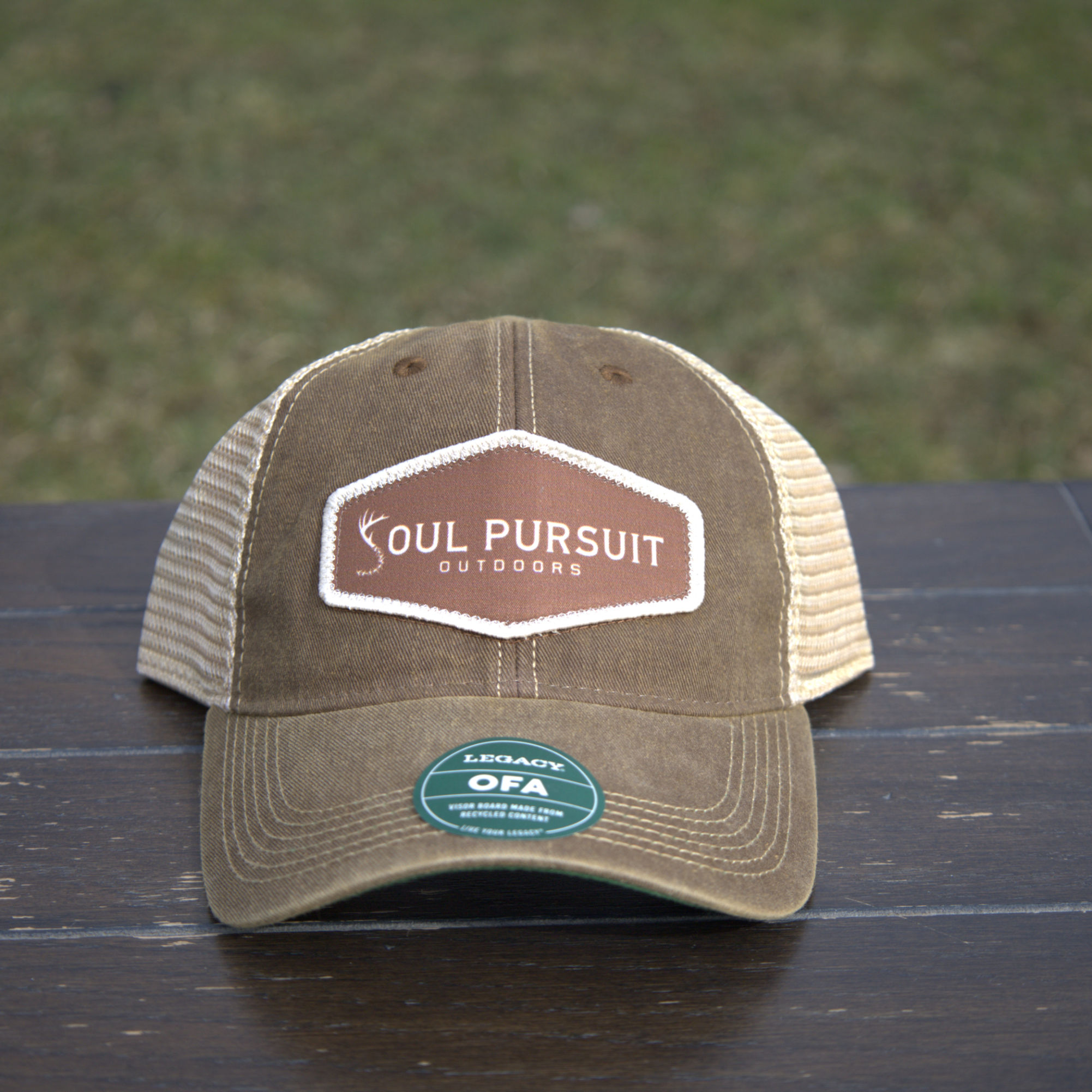 Unstructured Trucker Hat