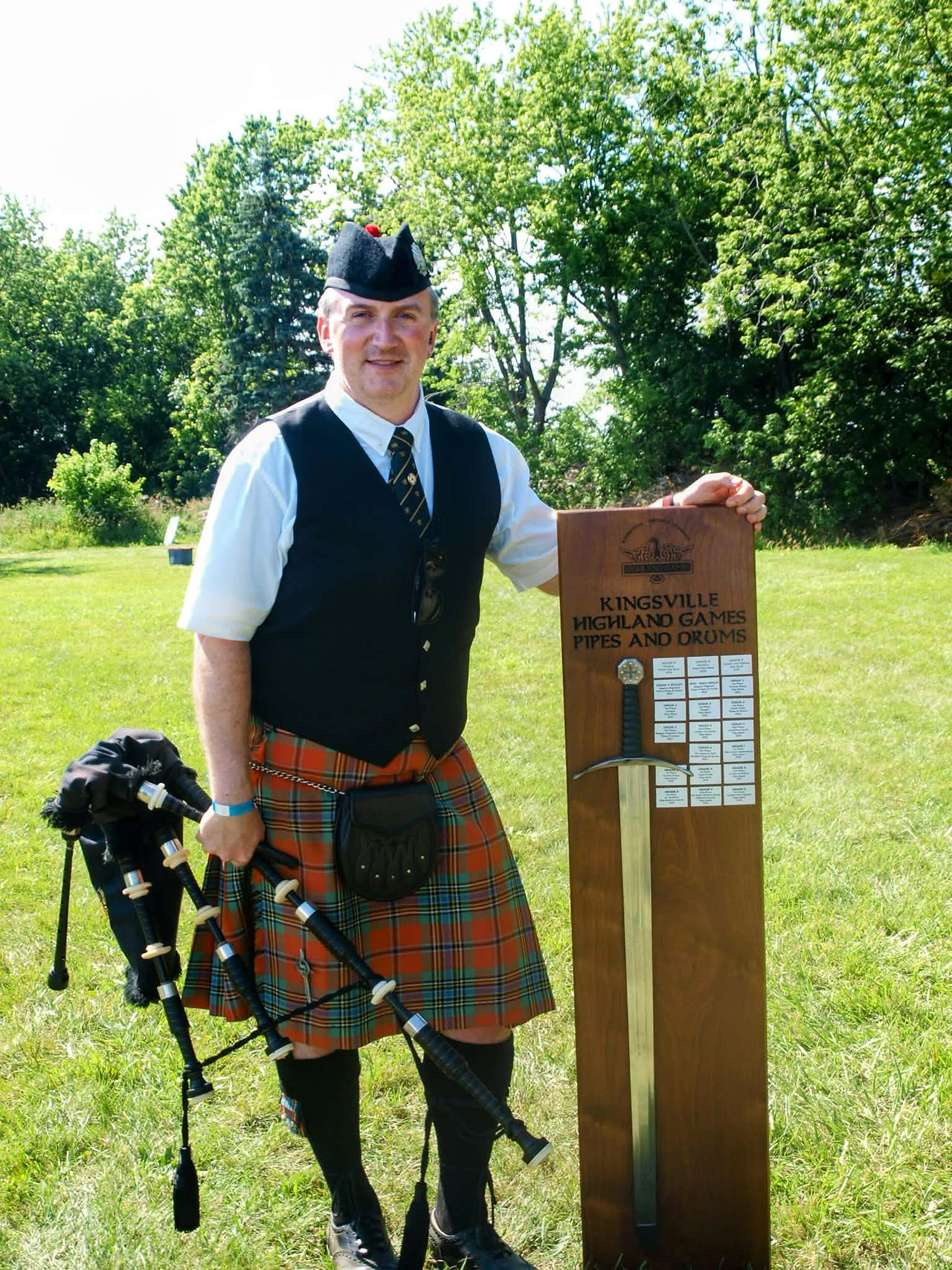 London Fire Fighters Pipe Band - Grade 5 Winners
