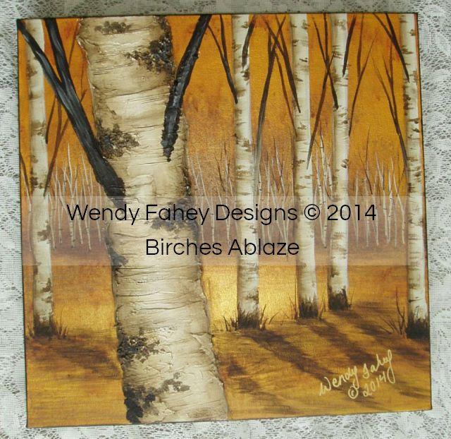 Thumbnail: Bouleaux en feu ePACKET (Birches Ablaze) eFPP433