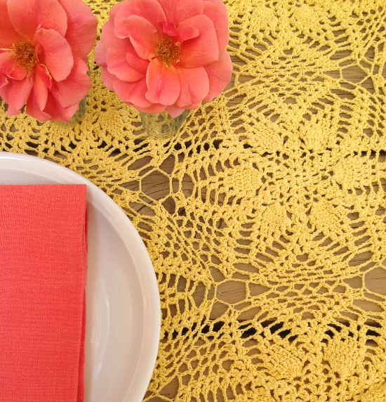 crochet yellow