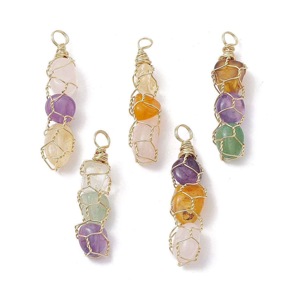 Miniatura: Anxiety Relief Crystal Pendant