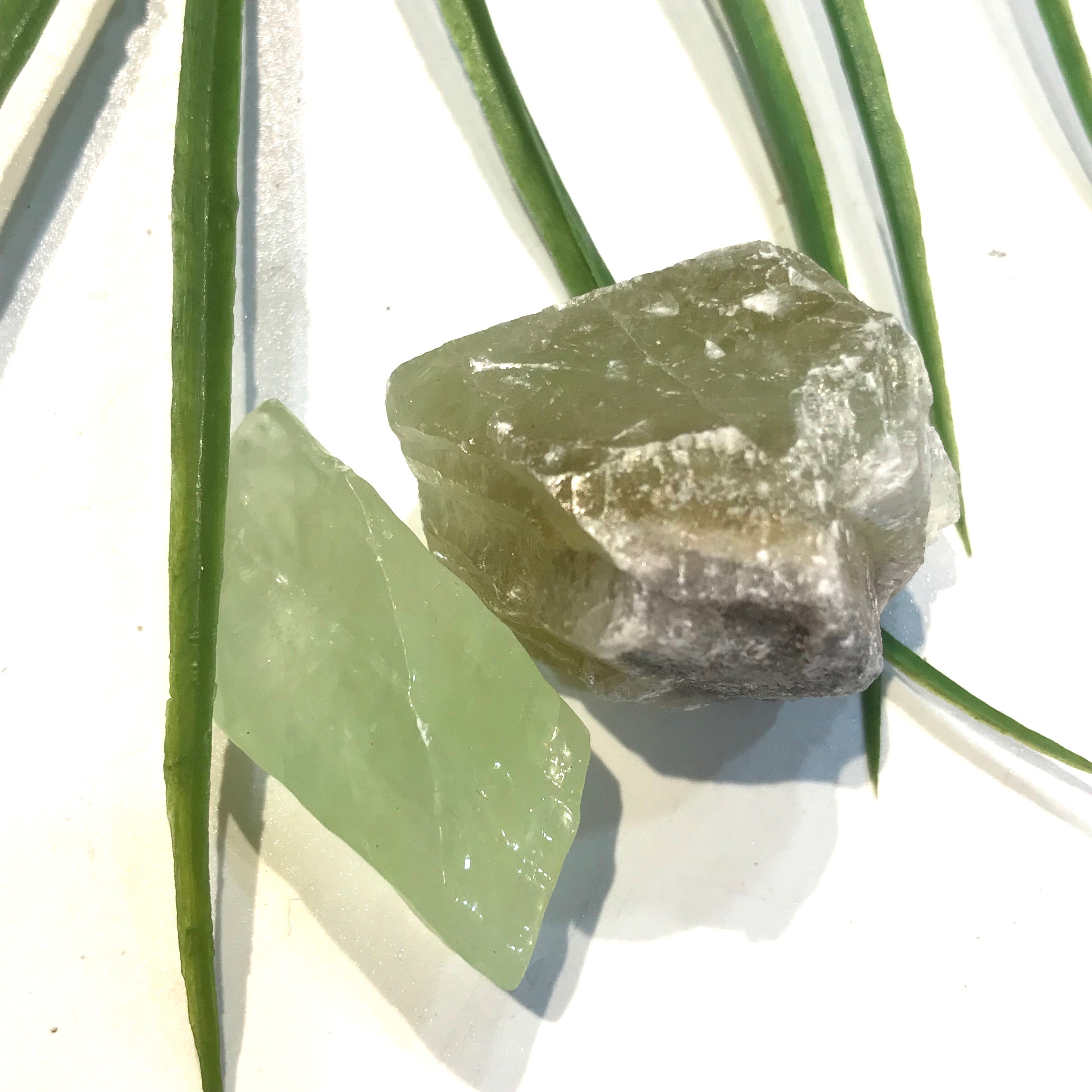 Green Calcite Rough