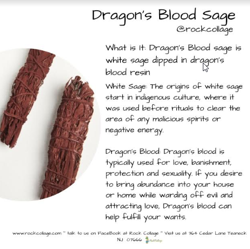 information of dragons blood sage