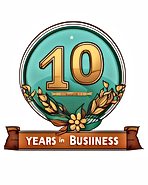 10 years in business