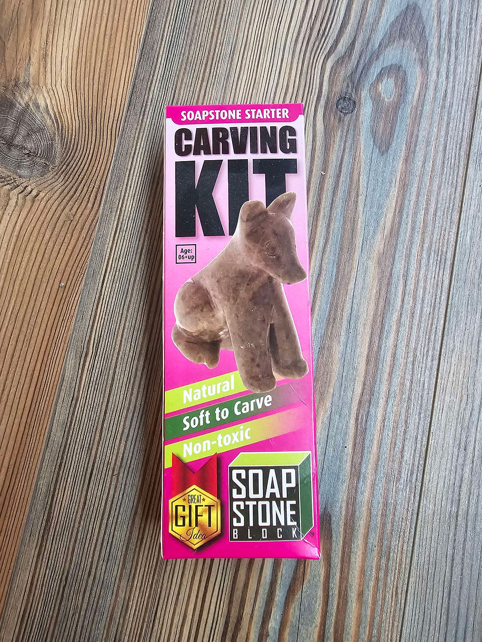 Soapstone Carving Kit