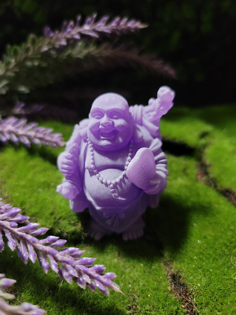 Thumbnail: Purple Good Luck Buddha