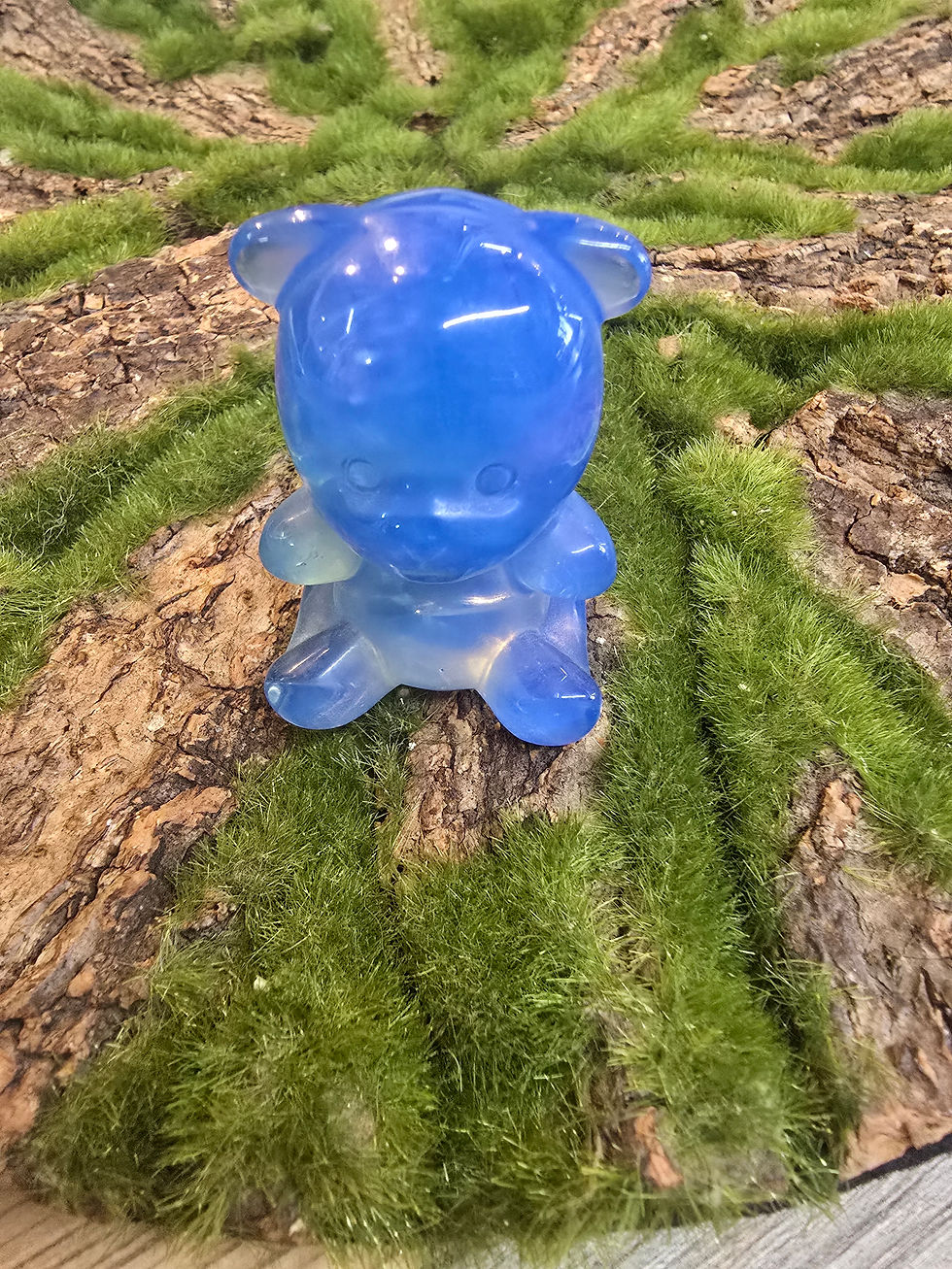 Opalite Carving Bear