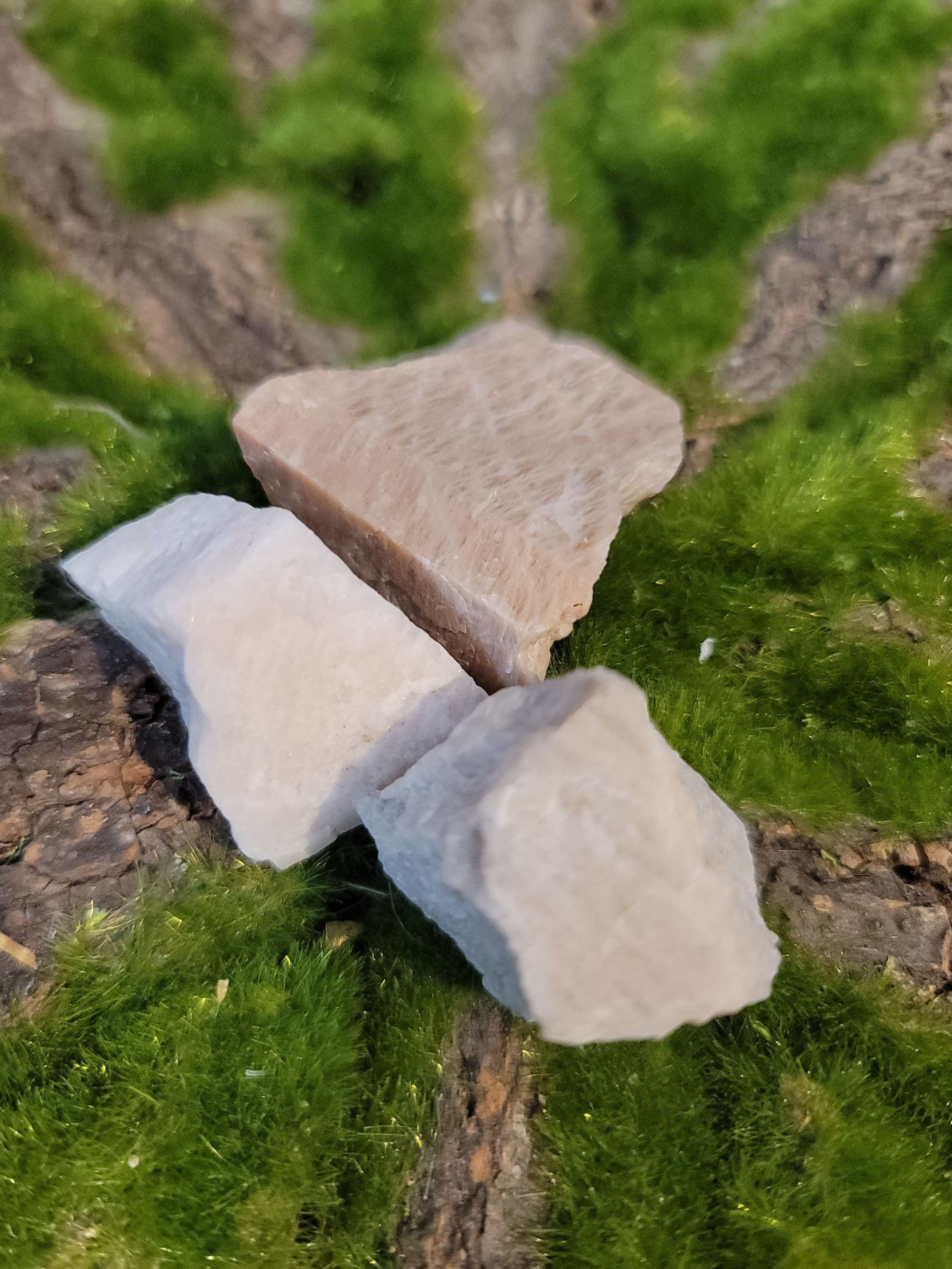 Peach Moonstone Rough