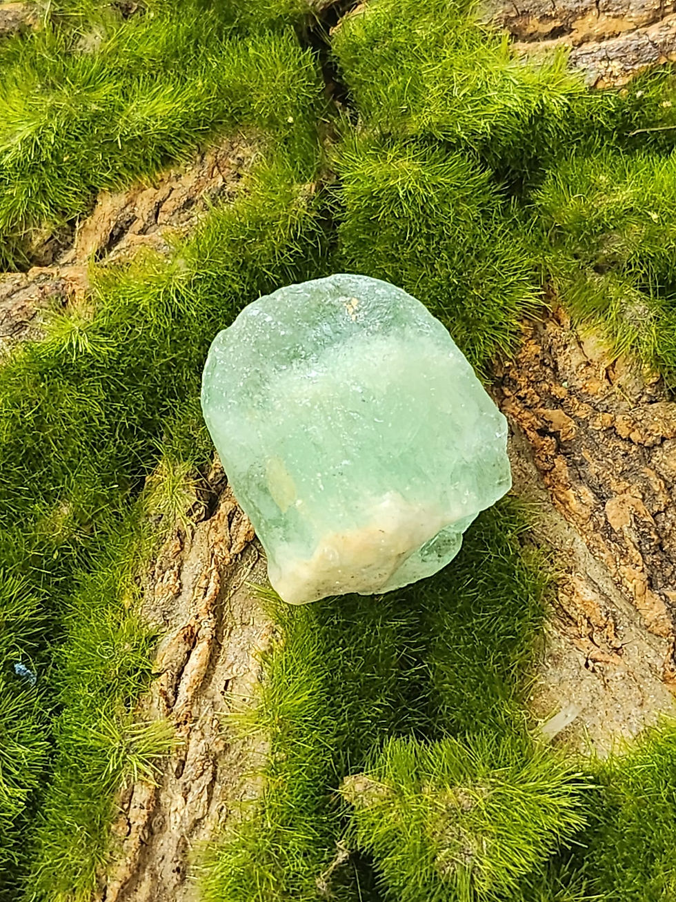 Green Fluorite rough
