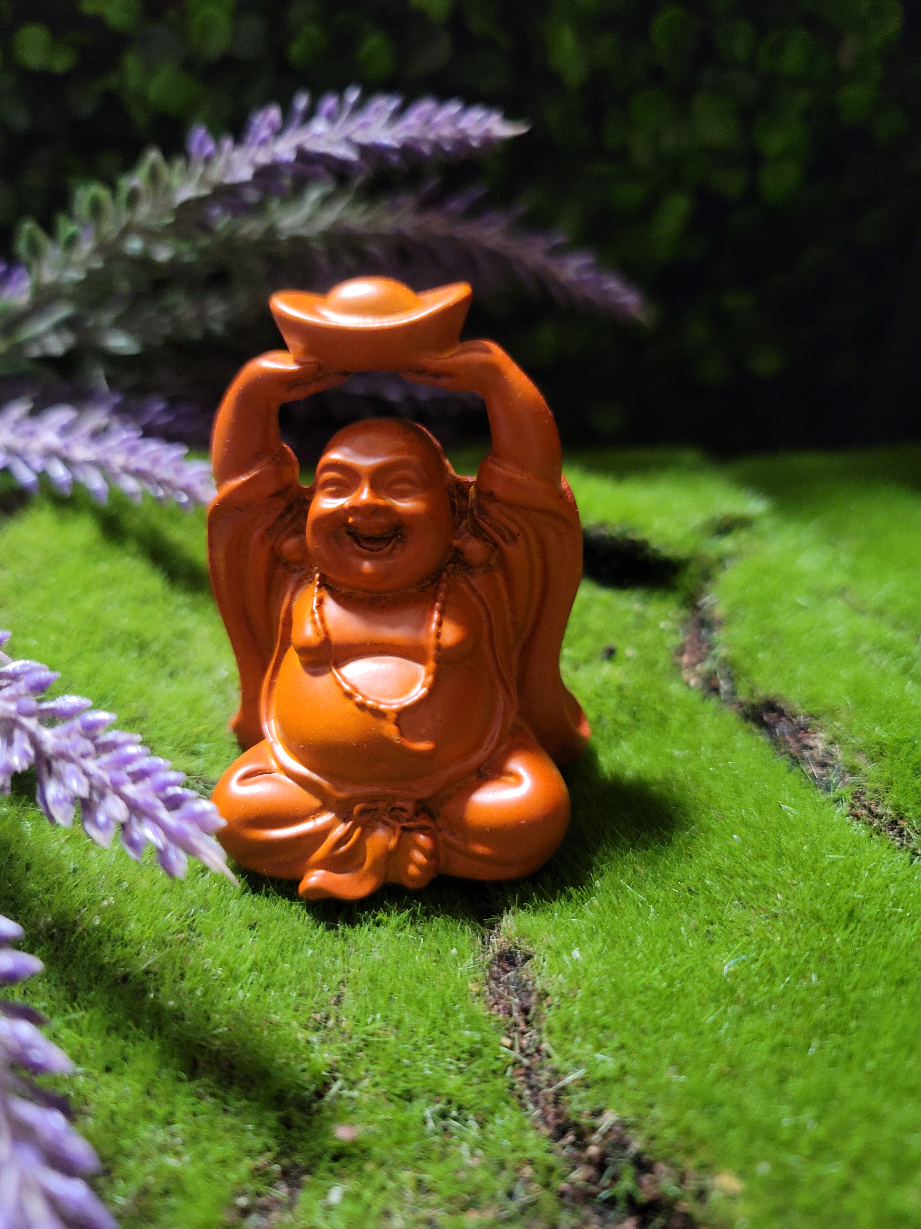 Clay Good Luck Buddha