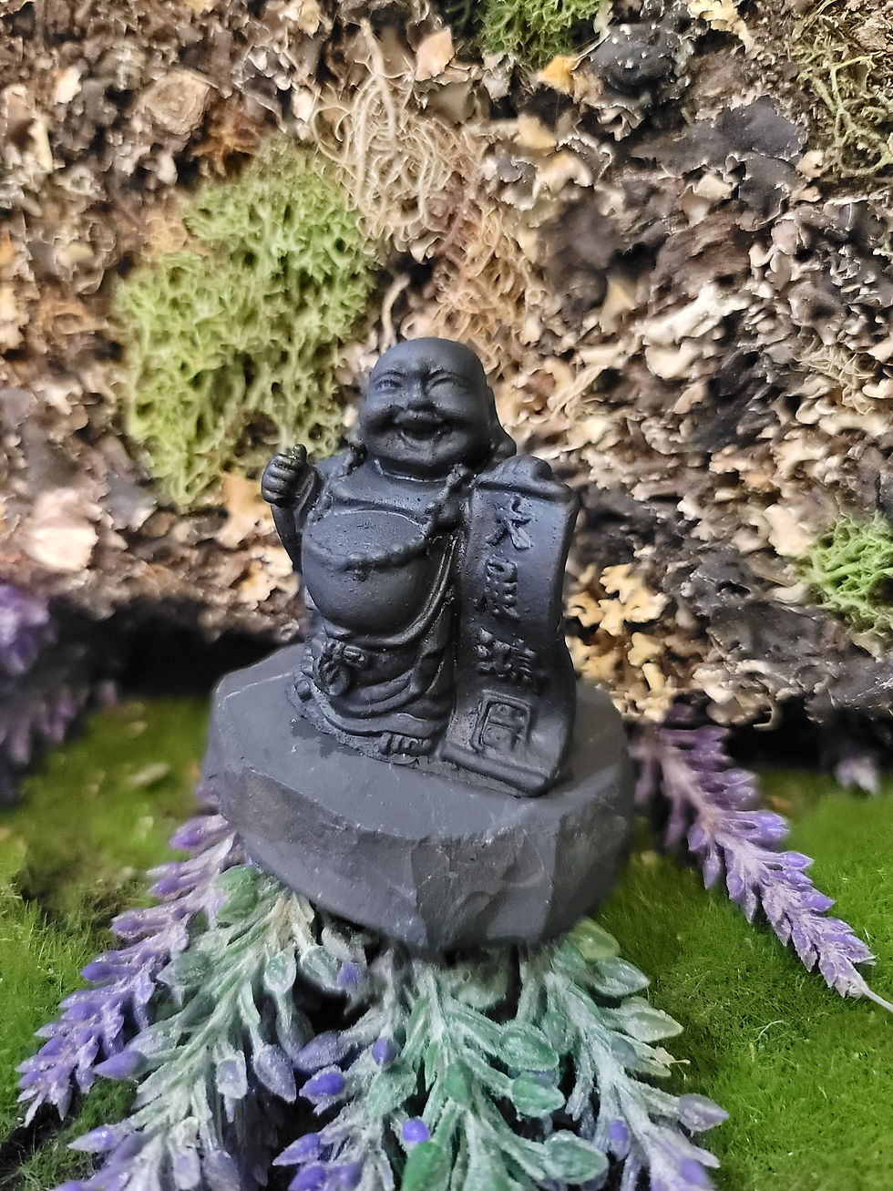 Miniature : Shungite Buddha
